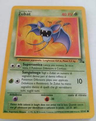 Carta Pokémon Zubat