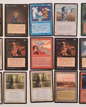 Magic MTG 19 carte vintage FBB - Demonic Tutor