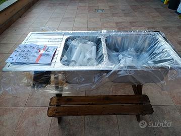 Lavello SMEG doppia vasca 