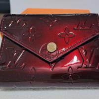 Portafoglio Louis Vuitton borsellino viola vernice
