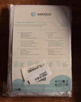 Set per culla per materasso biancheria da letto