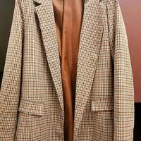 Giacca donna stile scozzese