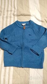 Maglione con lampo 18/24 mesi bimbo