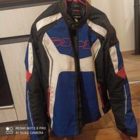 una giacca pelle una goretex imbottita