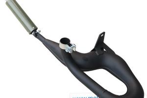 Marmitta Serpentona Simonini Carbonio Vespa PX