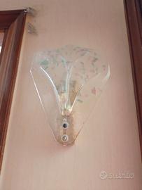 Lampadari  e 3 lampade a muro di murano
