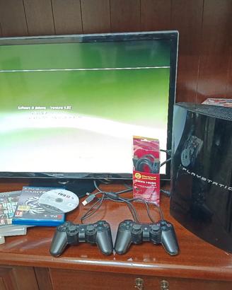 Sony PS 3 fat 80gb completa 