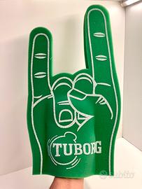 Guanto Mano Corna Birra Tuborg Nuovo