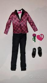 Barbie Ken Fashionistas abito da sera con scatola
