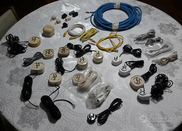 37 CAVI TELEFONICI INTERNET ADSL Cable RJ45 RJ11