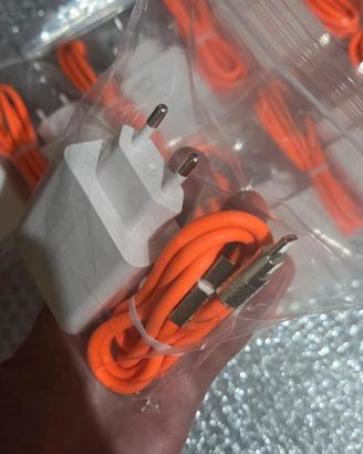 Caricabatterie Rapido USB-C + Cavo USB 1M