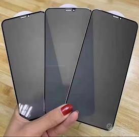 Lotto 50pz vetro protezione privacy iPhone