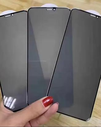 Lotto 50pz vetro protezione privacy iPhone
