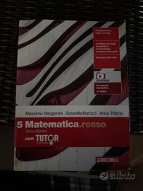 Matematicarosso 5 con Tutor - Terza edizione - Zan