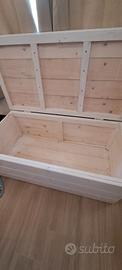 Cassa multifunzione in legno