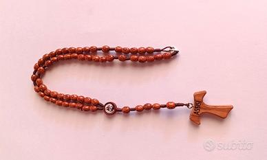 Collana Girocollo Rosario San Francesco d Assisi