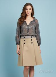 gonna MARELLA beige/grigio chiaro, cotone
