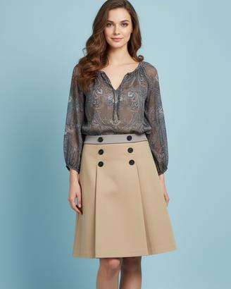 gonna MARELLA beige/grigio chiaro, cotone