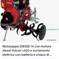 motozappa 11 H.P. Diesel