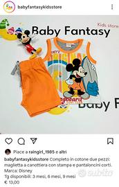 abbigliamento bimbi nuovo in confezione originale 