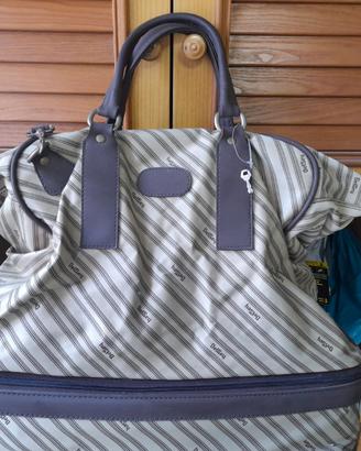 borsone da viaggio vintage Delsey con ruote