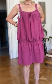 Vestito fucsia Benetton nuovo