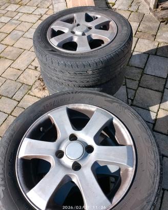 CERCHI IN LEGA CON GOMME 50%