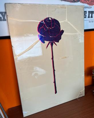 Gino Marotta - Rosa Artificiale 1974 Serigrafia