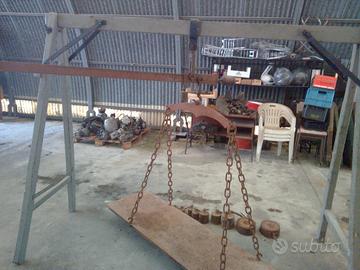 Stadera d' epoca per pesare forme 