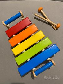 Xilofono in legno- citta del sole