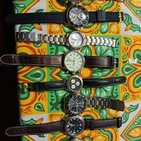 Lotto di 8 orologi vintage tutti funzionanti 