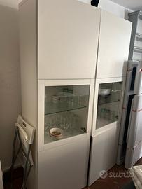 Vetrina Ikea bianca