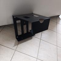 portabici da parete in metallo 