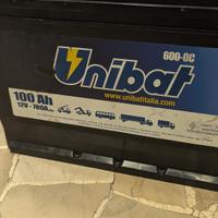 Batteria 12V 100Ah per Auto, Furgoni e Camper