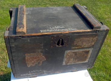 Cassa militare Tedesca Wehrmacht WW2 WWII