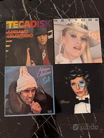 Lotto 4 LP Italiani – Celentano, Rettore, Vanoni