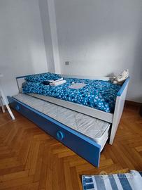 Letto singolo + letto estraibile