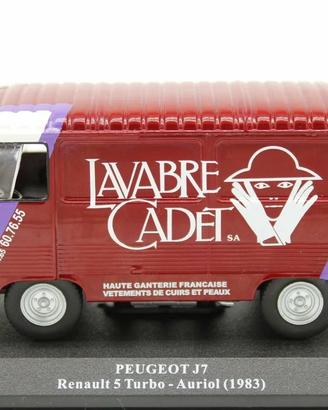 Modellino furgone Assistenza Rally Auriol IXO 1:43