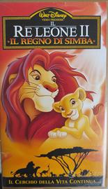 cassetta VHS Walt Disney