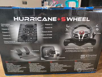 Hurricane Wheel +5 Special, Volante PS5, PS4, PS3