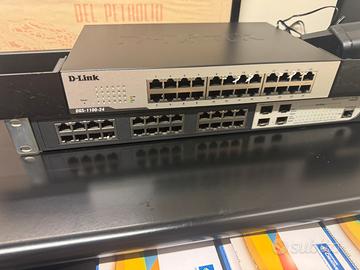D-Link DGS‑1100‑24 e anche 2924 sfp plus 3CBLSG24