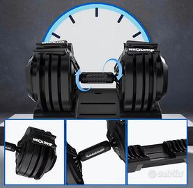 Manubri regolabili Neolymph 2x24kg PROFESSIONALI