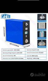 Batteria Lifepo4 Panello solare