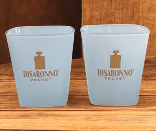 Set 2 bicchieri disaronno velvet liqueur edizione