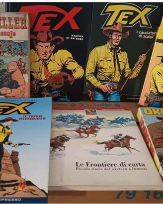 Albi giganti, maxi, almanacchi Tex + altri
