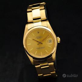 Rolex Datejust Unisex 18 kt gold 31mm ref 6824 box