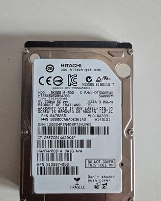 Hard Disk 2.5" 500GB