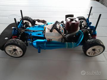 automodello a scoppio 1/10 