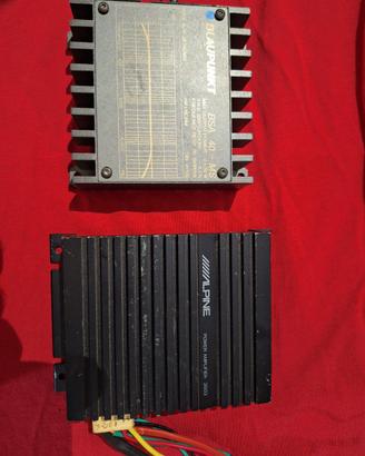 BLAUPUNKT e ALPINE amplificatori