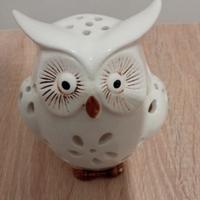 gufo in ceramica 